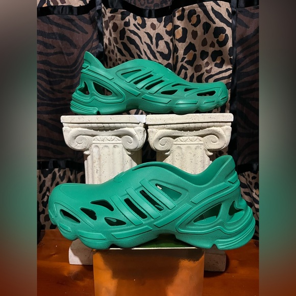 adidas Other - adidas Green Sculpted Slip-On Sneakers